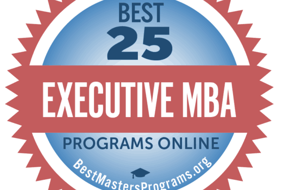 Best 25 Executive MBA Programs Online BestMastersPrograms.org badge