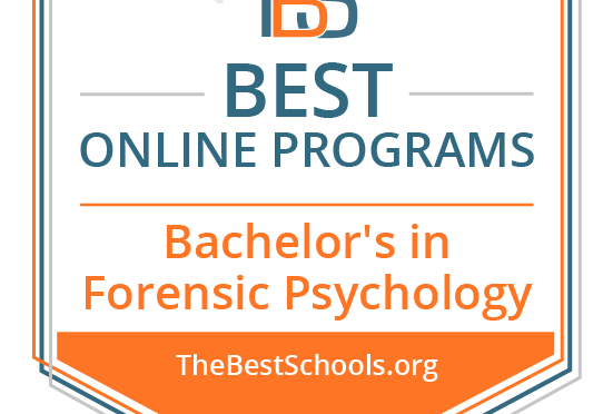 Award for Best Online Programs to Forensic Psychology