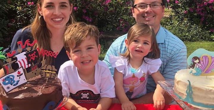 l-r: Leanne, Bryce, Elyse and Tyler Dunaway.
