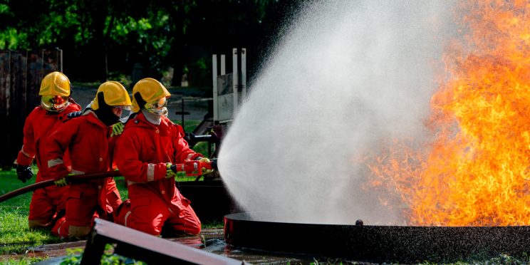 Firefighter training program simulation – Faulkner University public safety