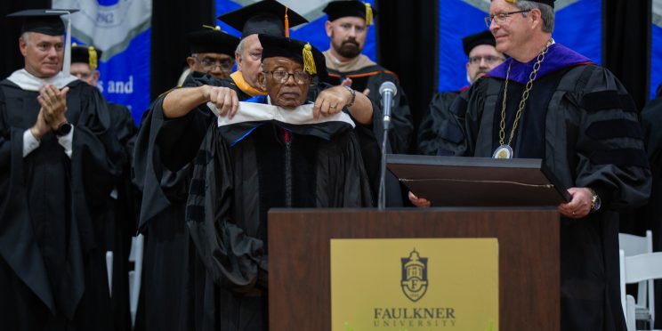 Faulkner University Confers Honorary Doctor of Ministry to Dr. Fred Gray