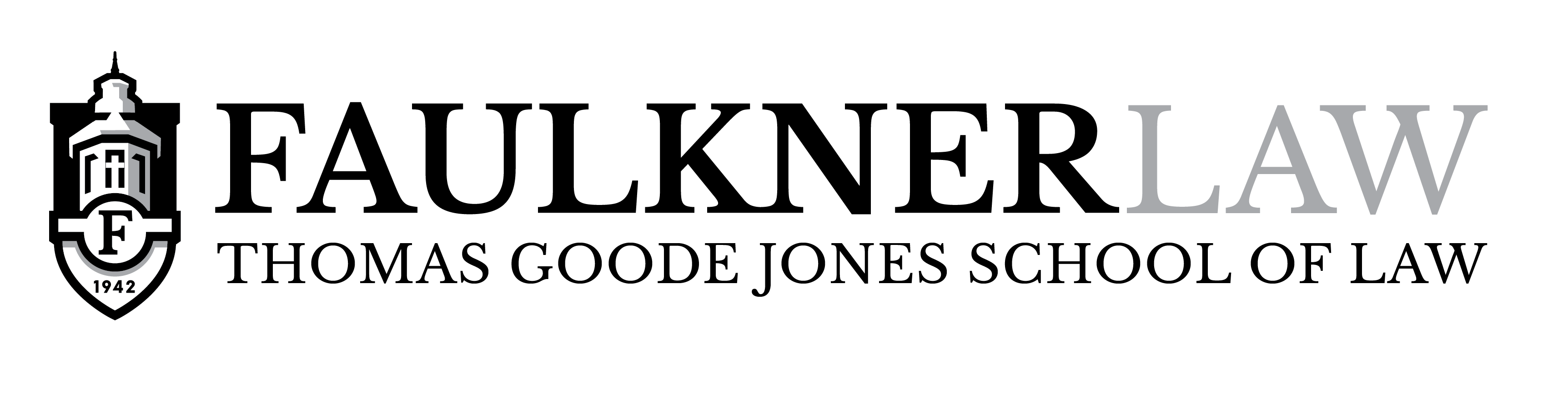 Law Logo Horizontal Black