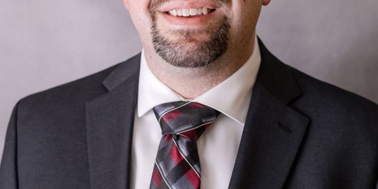 Max Tunstill was able to finish his MBA degree after the birth of his daughter.