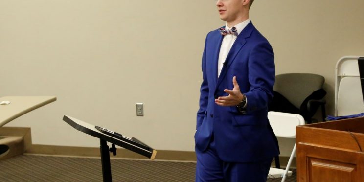 Brad Green speaks during the 2020 Marketplace Faith Friday Forums.