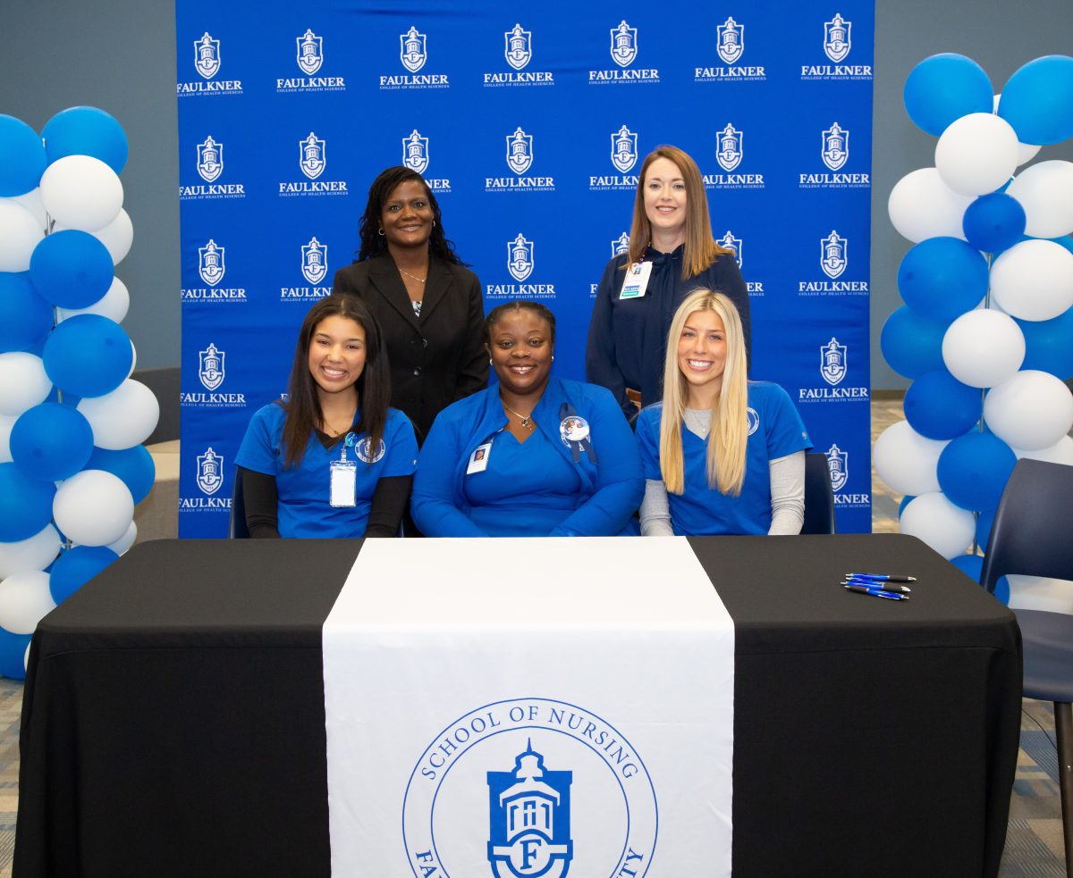 Faulkner University Hosts First Nurse Apprentice Signing Day.