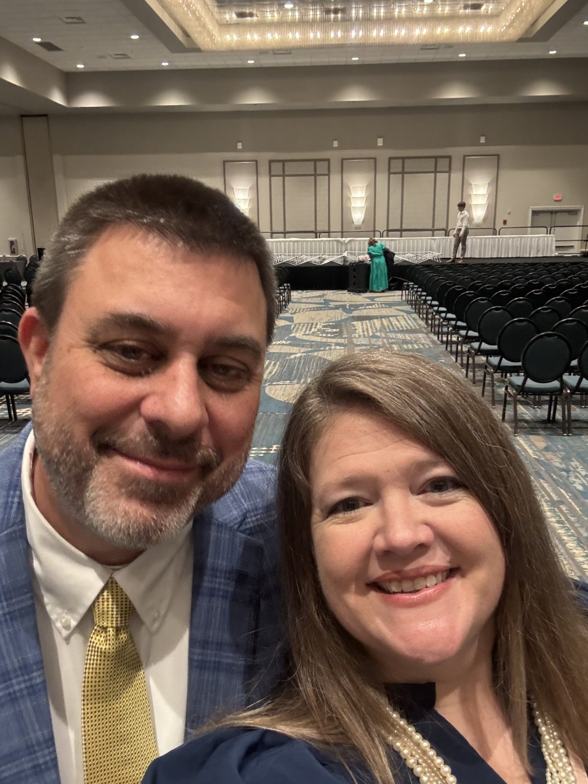 Ryan Frederick and his wife Tammy.